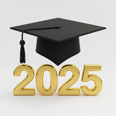 Graduation Cap with 2025