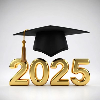 Graduation Cap with 2025
