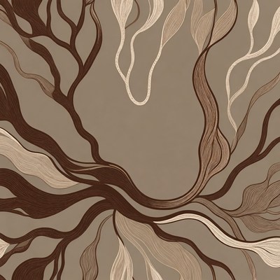 Abstract Branch Illustration Pattern