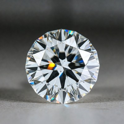 Sparkling Round Diamond Gem