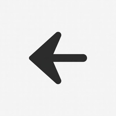 Black Left Arrow Icon