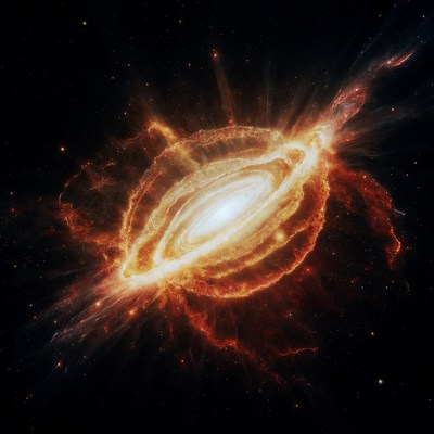 Spiral Galaxy with Bright Core