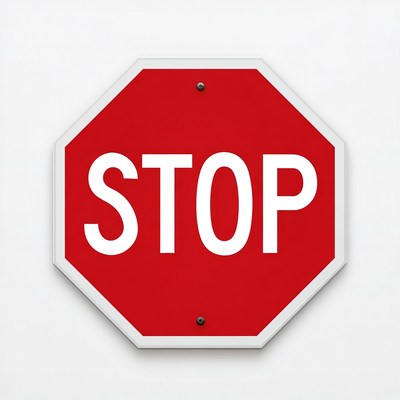Red Stop Sign