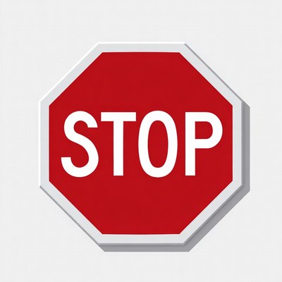Red Stop Sign