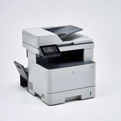 Modern Gray Multifunction Printer