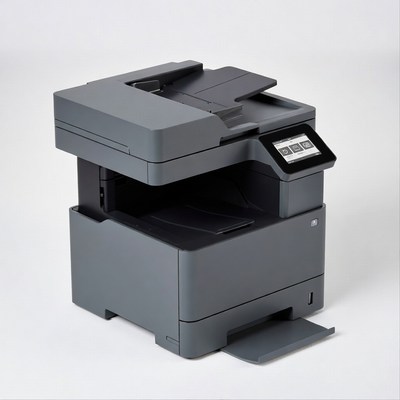 Modern Gray Multifunction Printer