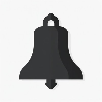 Black Bell Icon