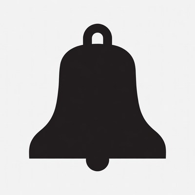 Black Bell Icon