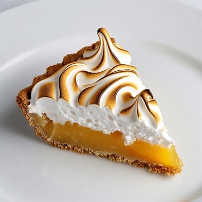 Lemon Meringue Pie Slice