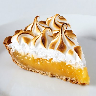 Lemon Meringue Pie Slice