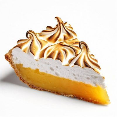 Lemon Meringue Pie Slice