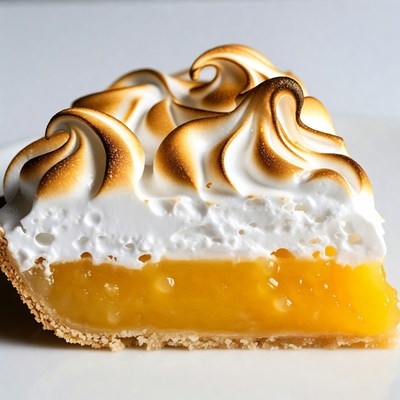 Lemon Meringue Pie Slice