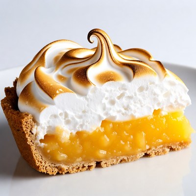 Lemon Meringue Pie Slice