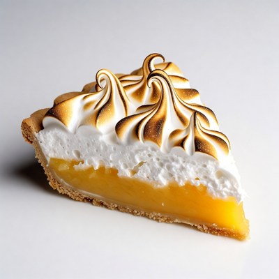 Lemon Meringue Pie Slice