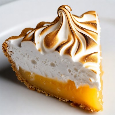 Lemon Meringue Pie Slice
