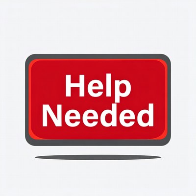 Help Needed Red Button