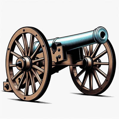 Vintage Cannon Illustration