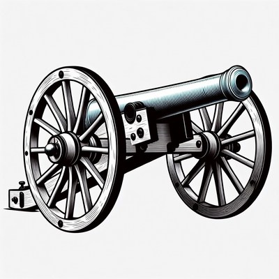 Vintage Cannon Illustration