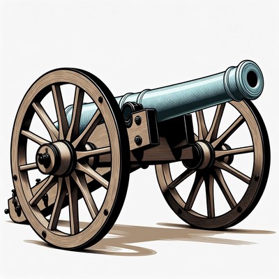 Vintage Cannon Illustration