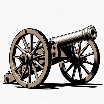 Vintage Cannon Illustration