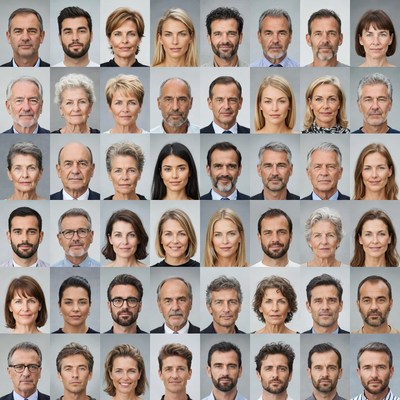 Diverse Group of Professional Headshots