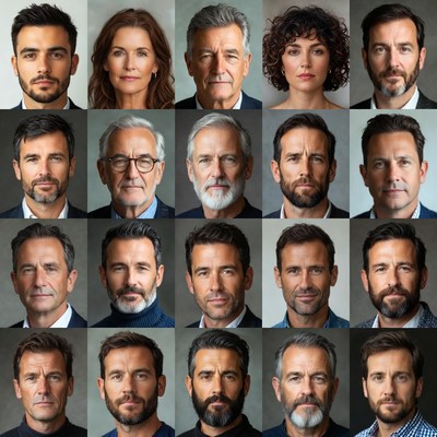 Grid of Diverse Professional Headshots