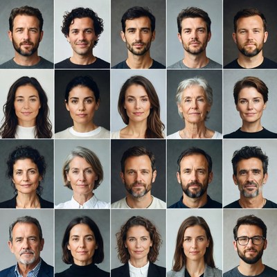 Diverse Group of Professional Headshots