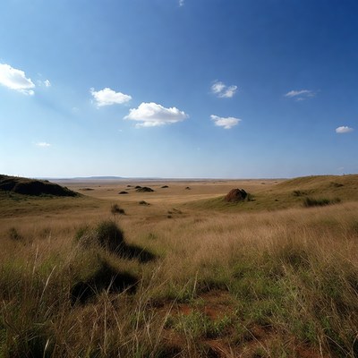 Vast African Savanna Landscape