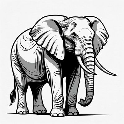 Elephant illustration