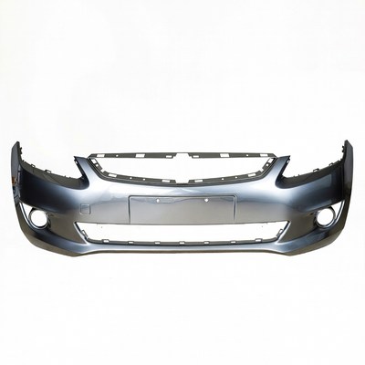Silver Car Front Bumper
