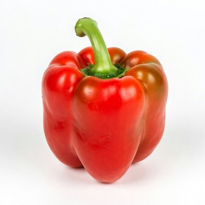 Red Bell Pepper Isolated