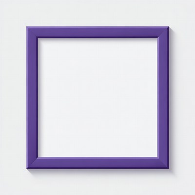 Purple Picture Frame