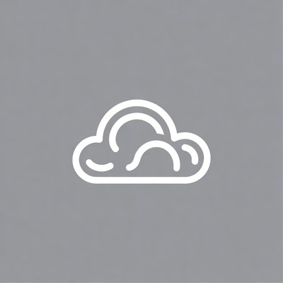 Line Art Cloud Icon