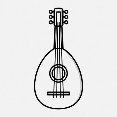 Lute illustration