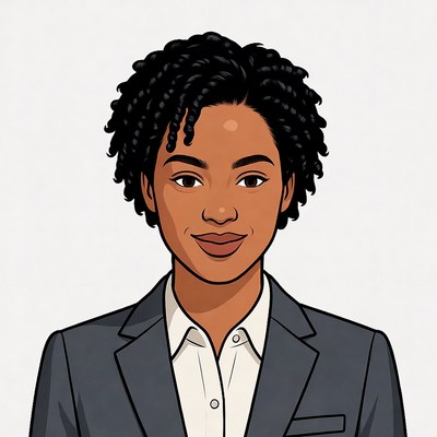African-American woman in suit