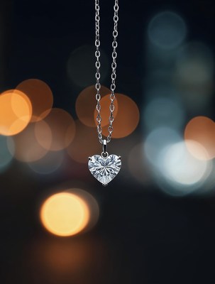 Silver Heart Pendant Necklace