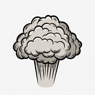 Cauliflower Illustration