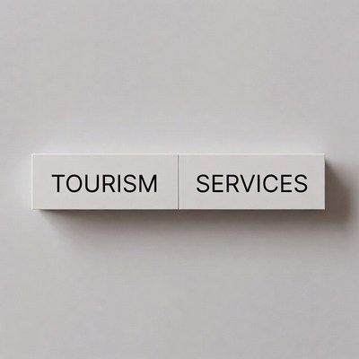 Tourism Services Sign