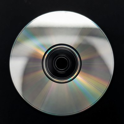 Shiny Blank CD Disc