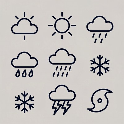 Weather Icons Set