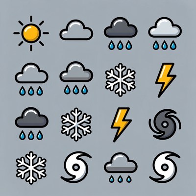Weather Icons Set