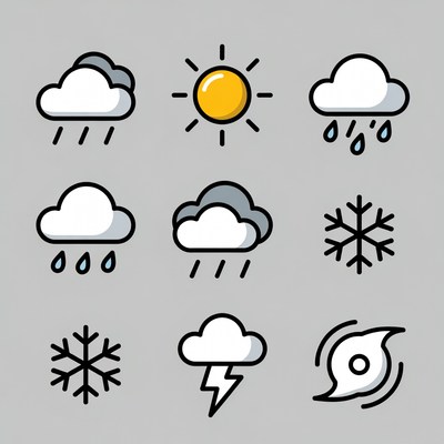 Weather Icons Set