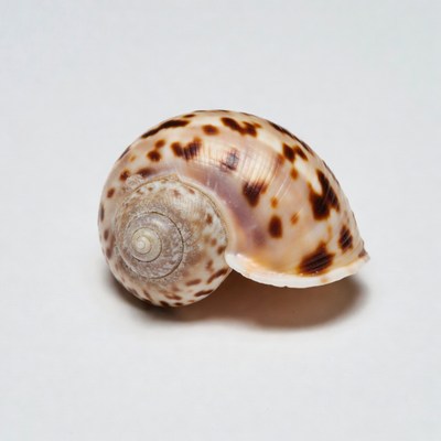Spotted Tiger Cowrie Seashell