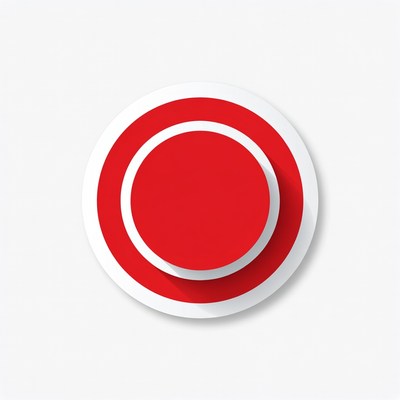 Red Record Button Icon