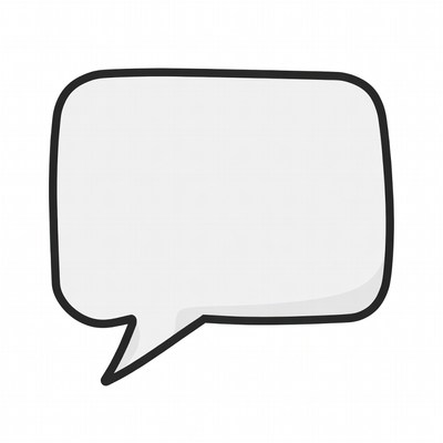 Empty Speech Bubble Clipart