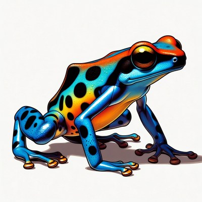 Colorful Poison Dart Frog