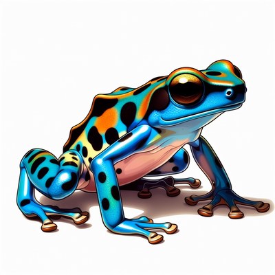 Colorful Poison Dart Frog