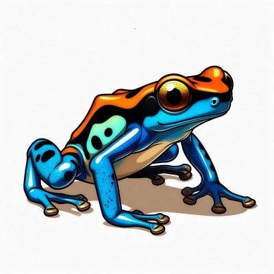 Colorful Poison Dart Frog