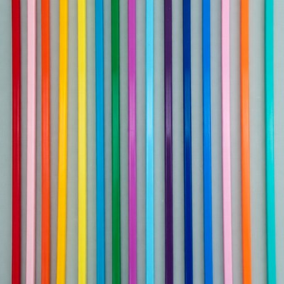 Colorful Vertical Pens Array