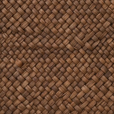 Woven Rattan Texture Closeup